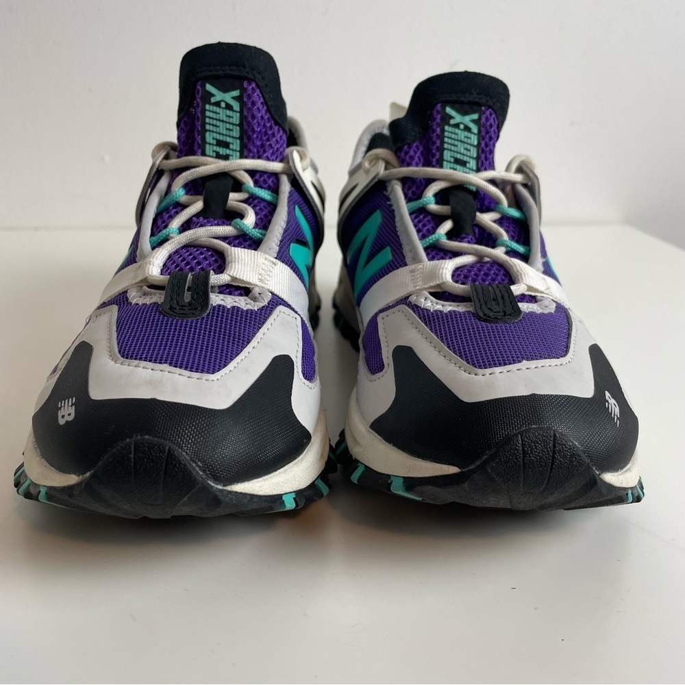 New Balance X-Racer Women’s Size 8B Running Shoes XRCT Teal Magnetic Blue Purple - Picture 3 of 13